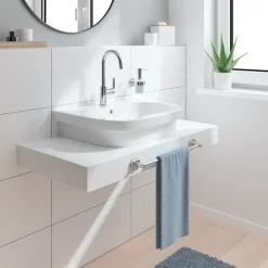 Grohe Wastafelmengkraan Start Loop L-size Push Open Chroom