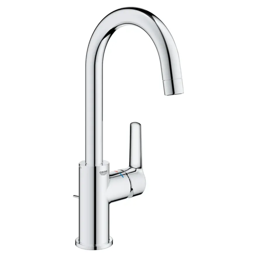 Grohe Wastafelmengkraan Start Loop L-size Push Open Chroom