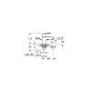 Grohe wastafelmengkraan Start Loop XS-Size Chroom