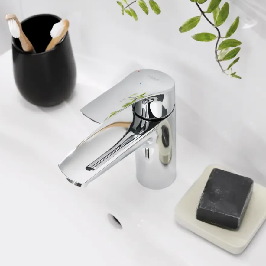 Grohe Wastafelmengkraan Swift S-size Push Open Chroom