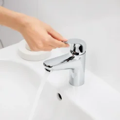 Grohe Wastafelmengkraan Swift S-size Push Open Chroom