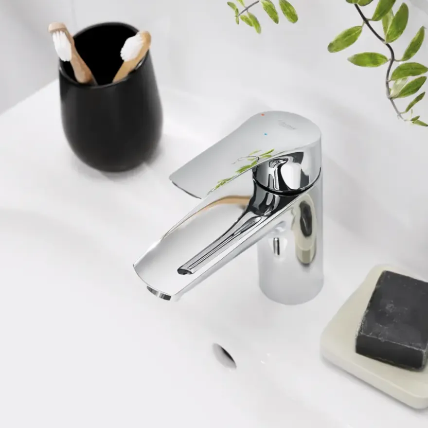 Grohe Wastafelmengkraan Swift S-size Push Open Chroom