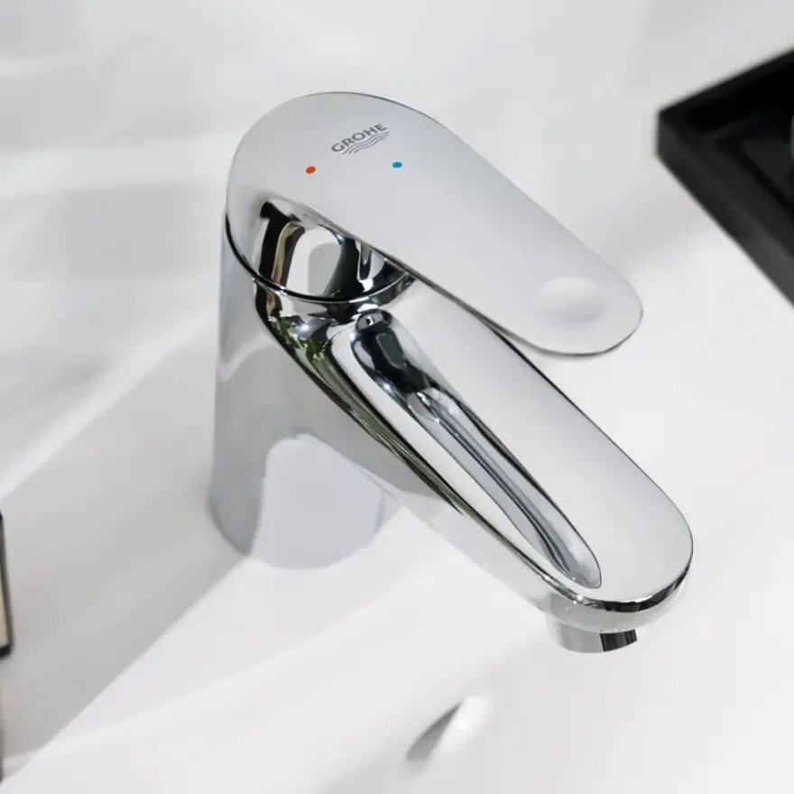 Grohe Wastafelmengkraan Swift S-size Push Open Chroom
