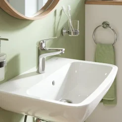 Grohe Wastafelmengkraan Swift M-size Push Open Chroom