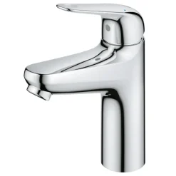 Grohe Wastafelmengkraan Swift M-size Push Open Chroom