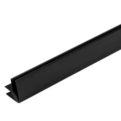 Grosfillex binnen-/buitenhoek 5/8 mm zwart 260 cm