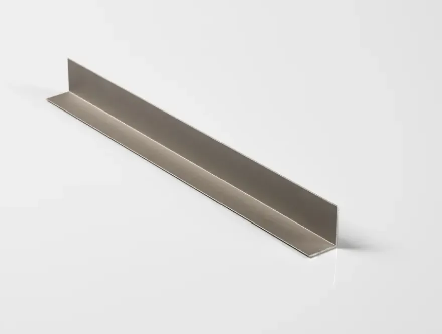 Grosfillex GX Wall aluminium afwerkprofiel titan 260 cm