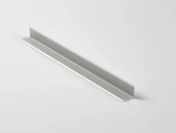 Grosfillex GX Wall aluminium binnen-/buitenhoek 12x12mm 260 cm