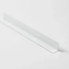 Grosfillex GX Wall aluminium afwerkprofiel wit 260 cm
