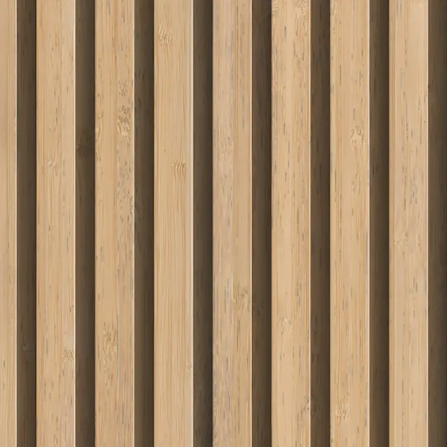 Grosfillex lattenwand kunststof Element 3D Linio Bamboo 2.925m2