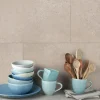 Grosfillex paneel GX Wall creme slate afm. 30x60 cm 1,98 m², 11 stuks