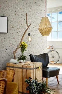 Grosfillex wandpaneel Element Linio XL PVC New terrazzo 2,925 m²