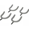 Haakset grijs 4 stuks