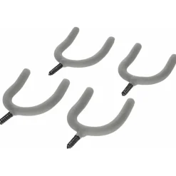 Haakset grijs 4 stuks