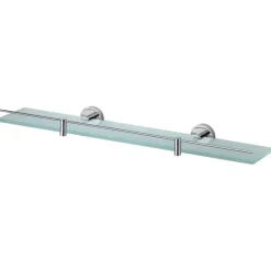 Haceka badkamer planchet Kosmos glas chroom 60 cm