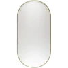 Haceka badkamerspiegel Deco geborsteld goud 80 x 40 cm ovaal