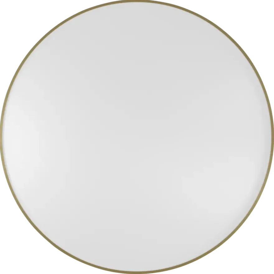 Haceka badkamerspiegel Deco geborsteld goud Ø 60 cm rond