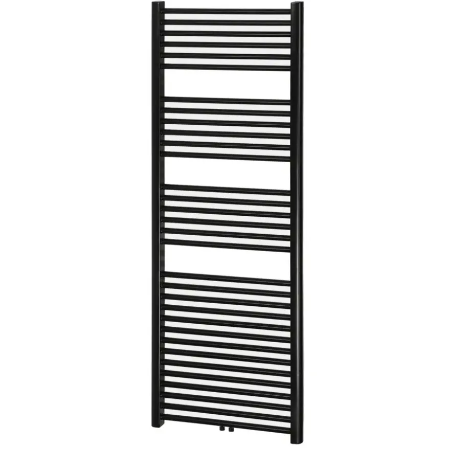 Haceka design radiator Gobi zwart 6-punts 162 x 59 cm