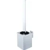 Haceka Edge toiletborstelset metaal chroom