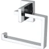 Haceka Edge toiletrolhouder zonder klep chroom