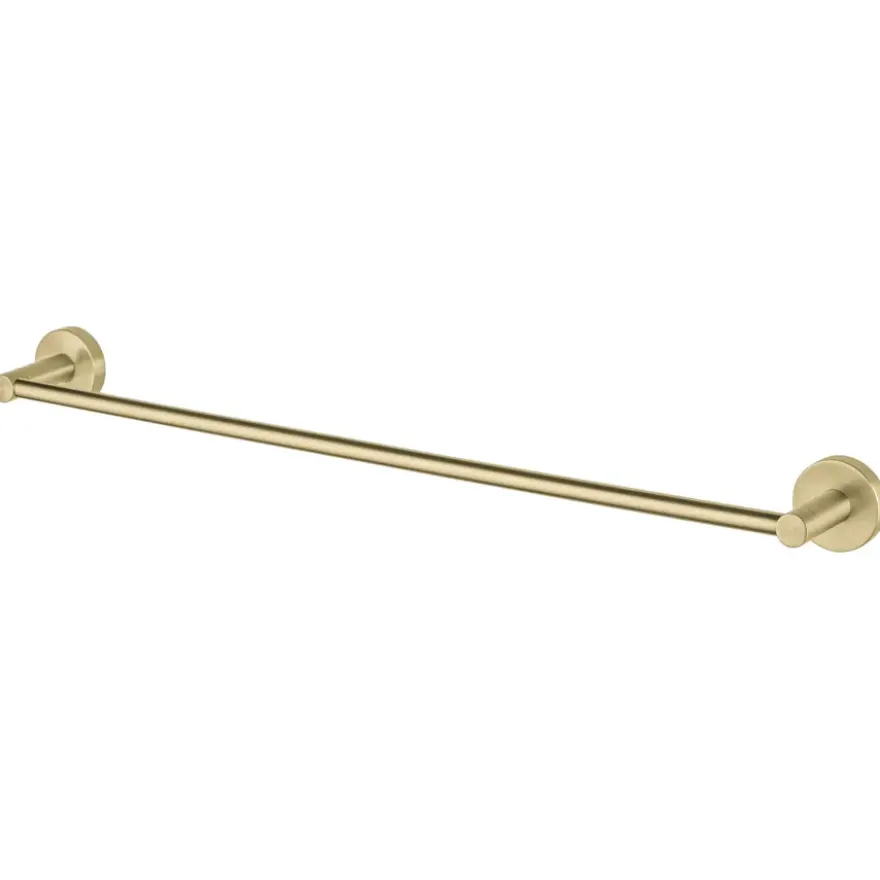 Haceka Kosmos handdoekhouder enkel geborsteld goud 61 cm
