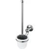Haceka toiletborstelset Allure chroom keramiek