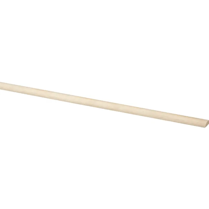Halfronde lat grenen 4x11mm 270cm
