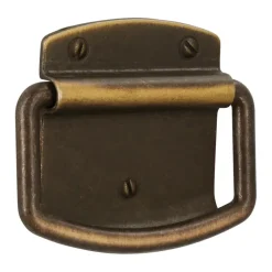 Handgreep Britt messing antiek 69mm
