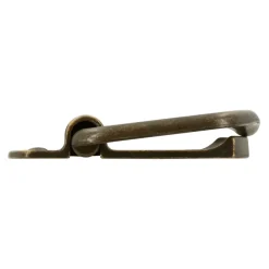 Handgreep Britt messing antiek 69mm