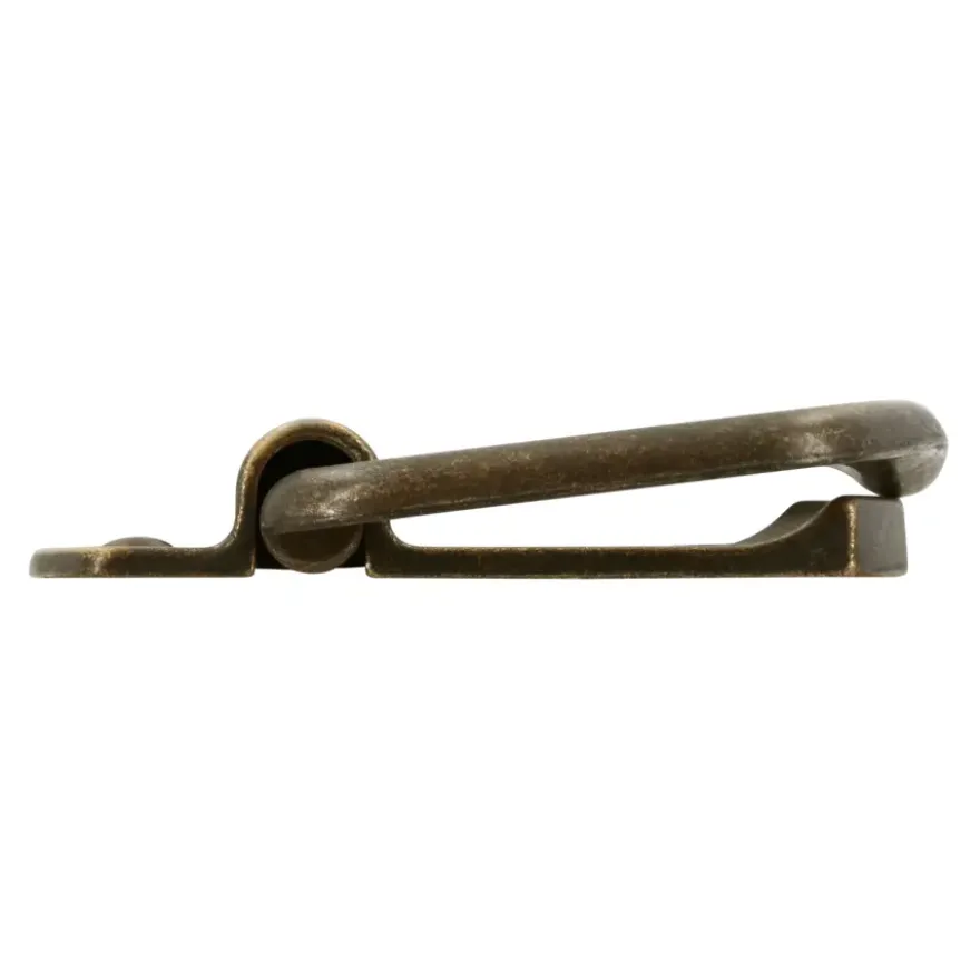 Handgreep Britt messing antiek 69mm
