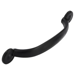 Handgreep Fleur zwart 96mm