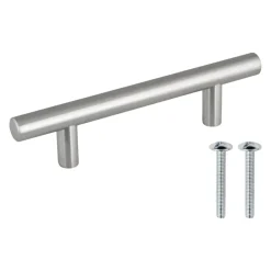 Handgreep Theo RVS 96mm
