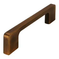Handgreep Wendy messing gezwart 128mm