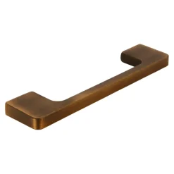Handgreep Wendy messing gezwart 128mm