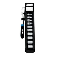 Handson Doppenset met ratel 1/4 11 delig