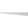 Handson plankdrager dubbel mat zilver 17 cm