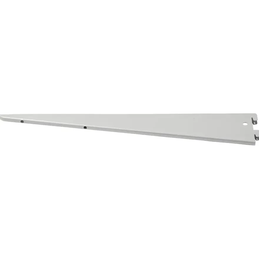 Handson plankdrager dubbel mat zilver 27 cm