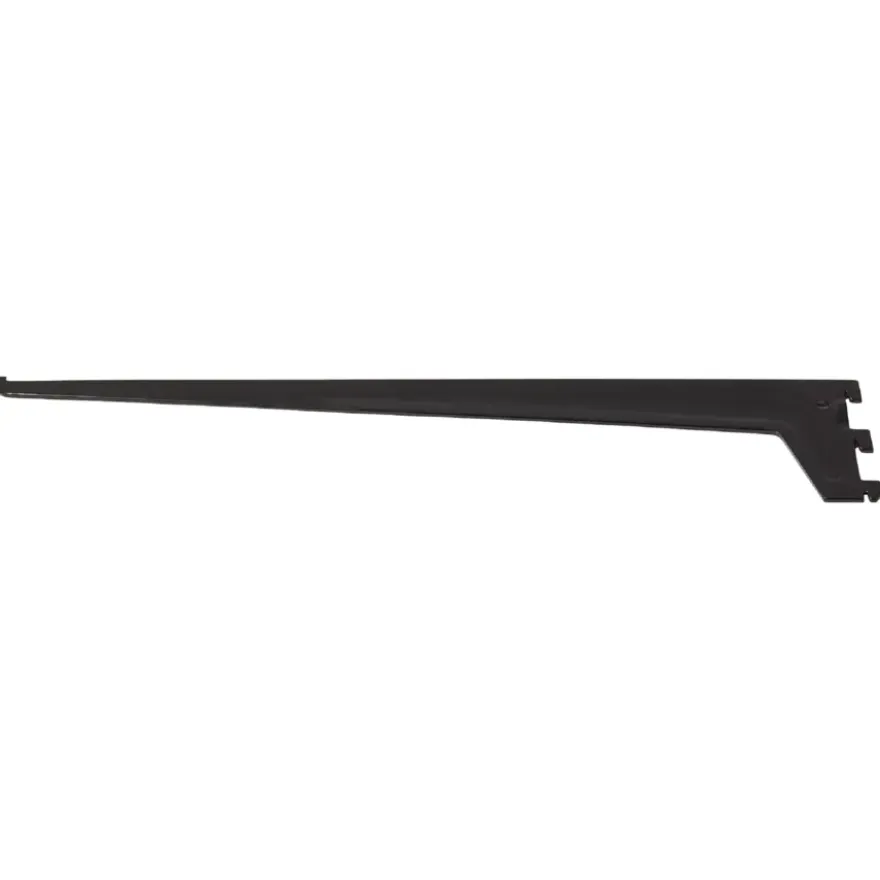 Handson plankdrager enkel mat zwart 25 cm