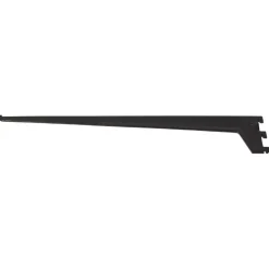Handson plankdrager enkel mat zwart 20 cm