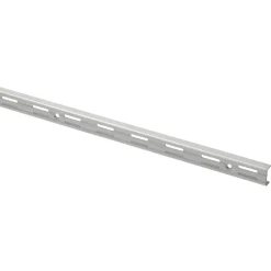 Handson rail dubbel mat zilver 100 cm (2 stuks)