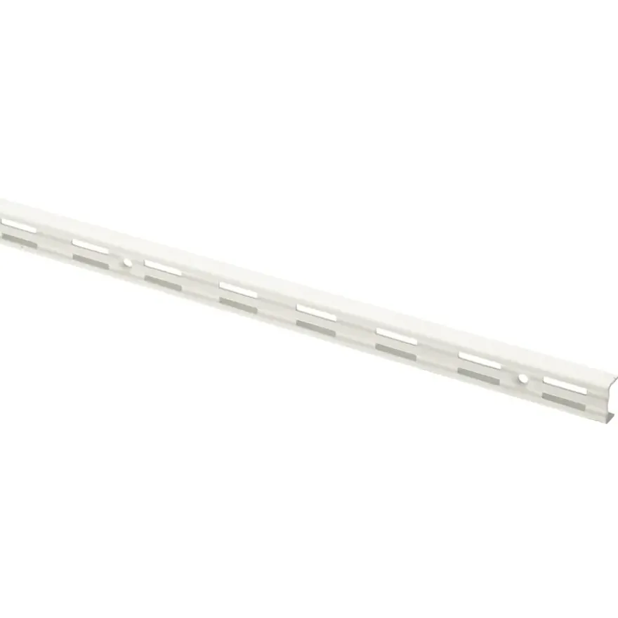 Handson rail dubbel wit 200 cm (2 stuks)