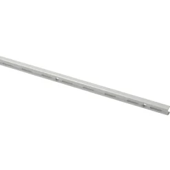 Handson rail enkel 50 cm mat zilver (2 stuks)