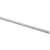 Handson rail enkel mat zilver 200 cm (2 stuks)
