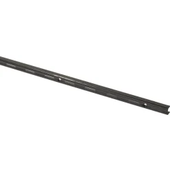Handson rail enkel mat zwart 100 cm (2 stuks)