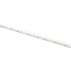 Handson rail enkel wit 200 cm (2 stuks)