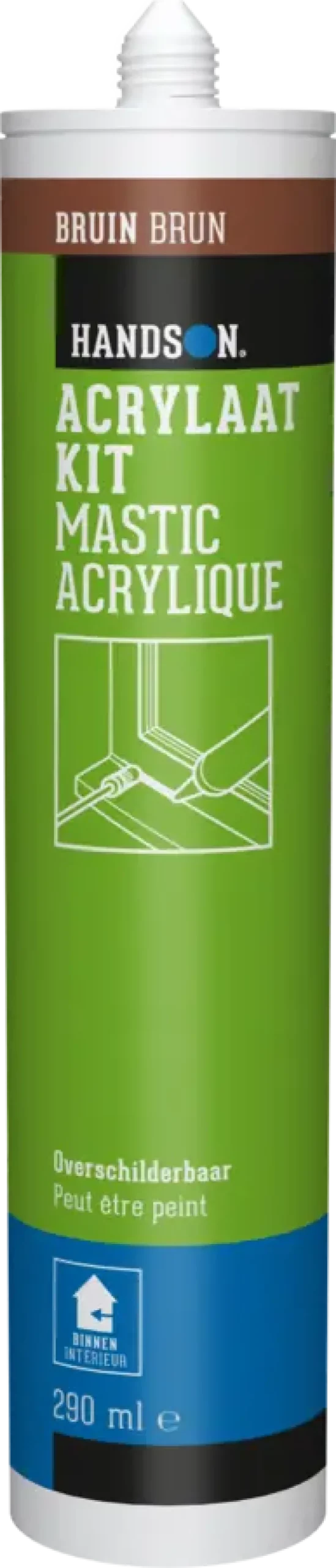 Handson acrylaatkit bruin 290 ml