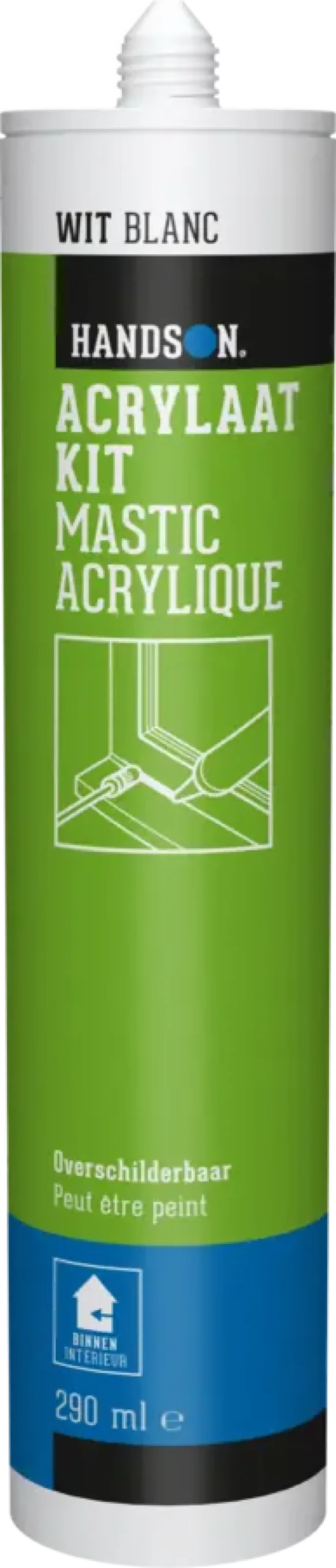 Handson acrylaatkit wit 290 ml