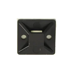 HANDSON bevestigingsplaat voor bindband zwart (10 stuks)