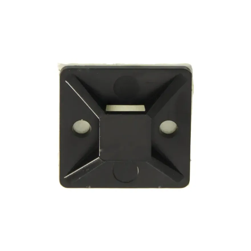 HANDSON bevestigingsplaat voor bindband zwart (10 stuks)