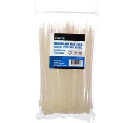 Handson Bindband Hersluitbaar Wit 200 mm (100 Stuks)